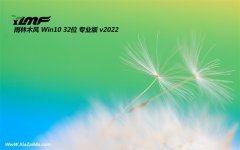 雨林木风win10 32位普通专注版v2022.10